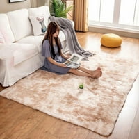 Мек шайг съвременна зона килим, миещи се копринени пухкави килими, анти-тънка вътрешна килима подбор комплект за спалня за трапезария 47.2 x70.8