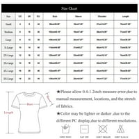 Ризи за модна отпечатана тениска на тениска на жените