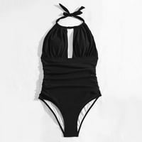 Yuelianxi бански костюми Женски превръзка Разделяне на бикини Push-Up Pad Swimswear Swimsuit Beach-Bear