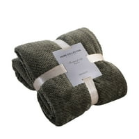 Одеялото меко е и плюшено за дивани, прегръщащи подходящи легла-Бланкета Леки текстили за дома
