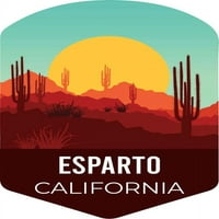 и r внася esparto california сувенир винил стикер с стикер кактус пустинен дизайн